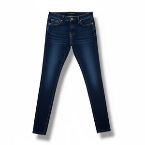 Fashion Nova Dark Wash Skinny Jeans Women’s 1/2 Stretch Denim